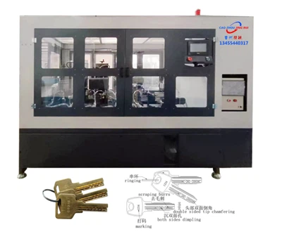 jz -5.9 d คีย์การลดขนาดการทำเครื่องหมาย deburring ringing machine